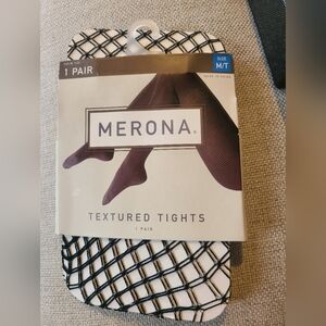 Merona Fishnet Tights ~ Black